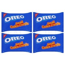 Nabisco Oreo Cookie Crumb Pieces 1 lb Lot of 4 Bags