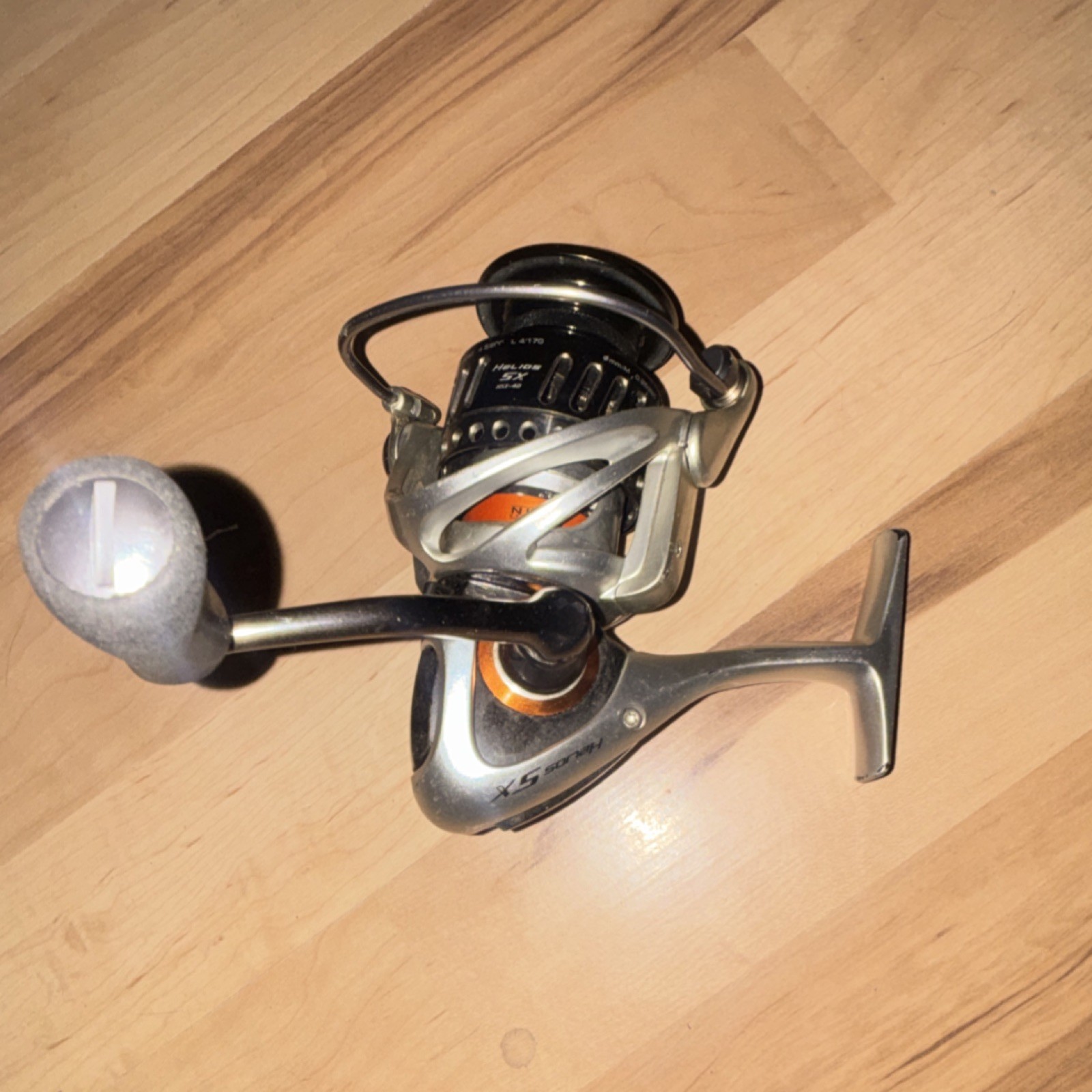 Okuma Helios SX HS-40 Spinning Reel 40 Size 5.0:1 Silver Ora