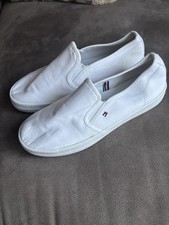 Damen Slip-On Schuhe Tommy Hilfiger Gr. 39 – Weiß – Top Zustand