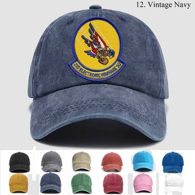 Customized Embroidered Hat  23d Electronic Warfare Squadron, Trucker Hat, Gift
