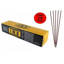 Elettrodi per Saldatura INE 48 A - Rosso  D 25x300 - 60+100 A Confezione 230 Pz,