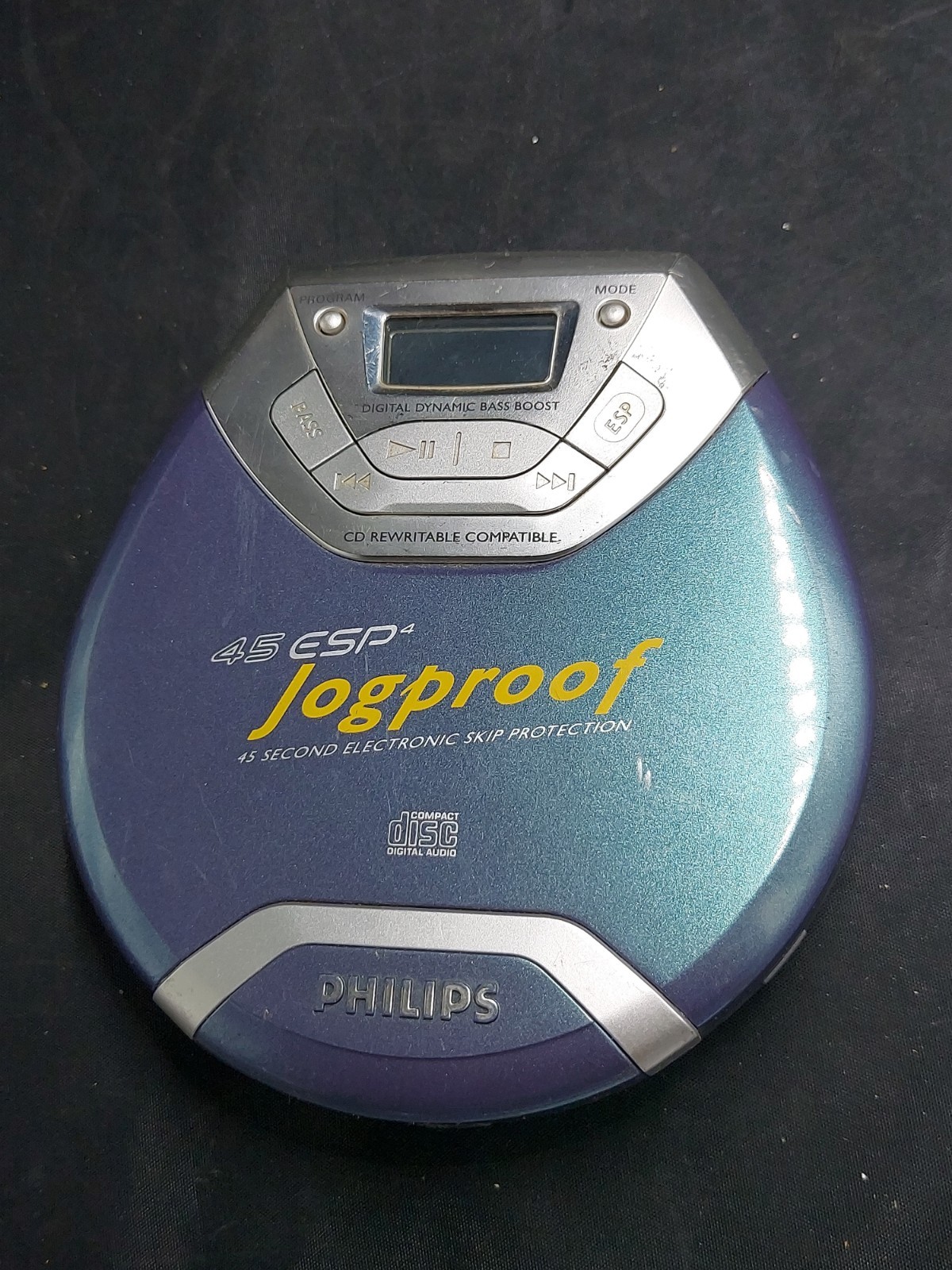 Philips Jogproof CD Player Portatile Funzionante