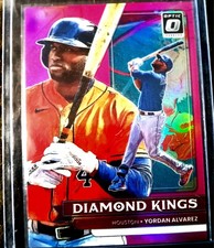 2022 Panini Donruss Optic - Diamond Kings Yordan Alvarez #11 Pink Prizm
