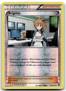 Brigette 134/162 Reverse Holo XY BREAKthrough