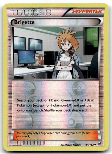 Brigette 134/162 Reverse Holo XY BREAKthrough