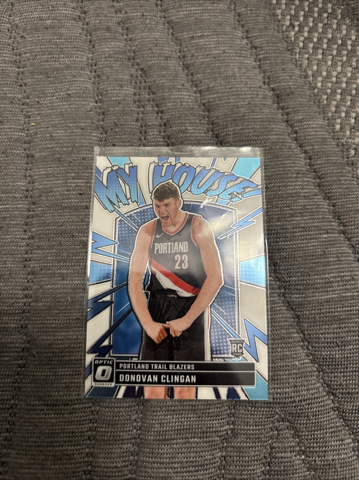 2024-25 Donruss Optic Donovan Clingan My House Holo Silver Prizm SSP🔥