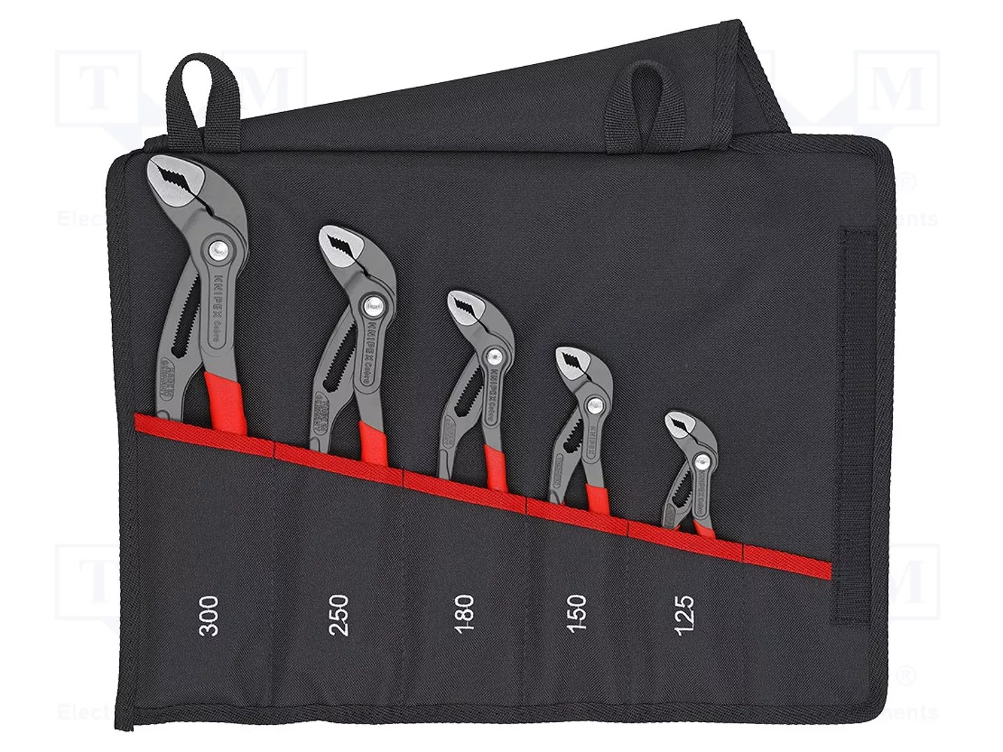 Knipex 00 19 55 S5 Officina E Meccanica Kit Pinze Regolabili Per Tubi E Dadi 5 Parti - Immagine 3