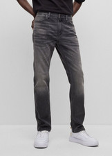Image of Hugo 708 Grey Jeans Slim Fit Mens Size W32 L30 *REF10-47