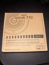 Jabra Speak 710 UC Bluetooth Speakerphone NIB w/ Link 370 Dongle 7710-409