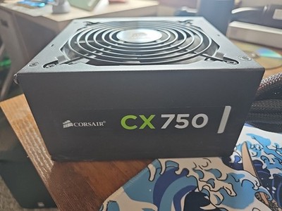 Corsair CX750 Power Supply 750W Black (No original box)