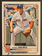 2021 Bowman #26 Bobby Dalbec RC RED SOX