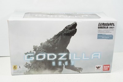 SH Monsterarts Godzilla 2017 Planet Godzilla Figure Authentic US Seller