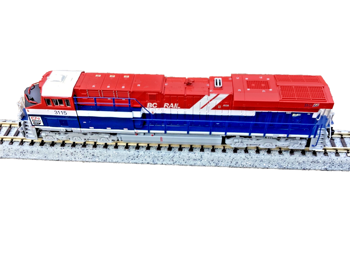 n scale BLI GE ES44AC No sound/DCC Ready CN 3115 locomotive