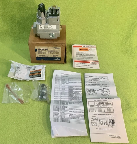 White-Rodgers 36C03-433 Gas Valve Standing Pilot Fast Open (NEW)