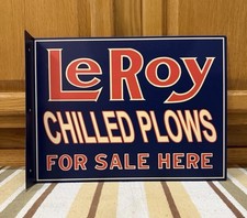 Le Roy Chilled Plows Sold Here Farm Tractor V...