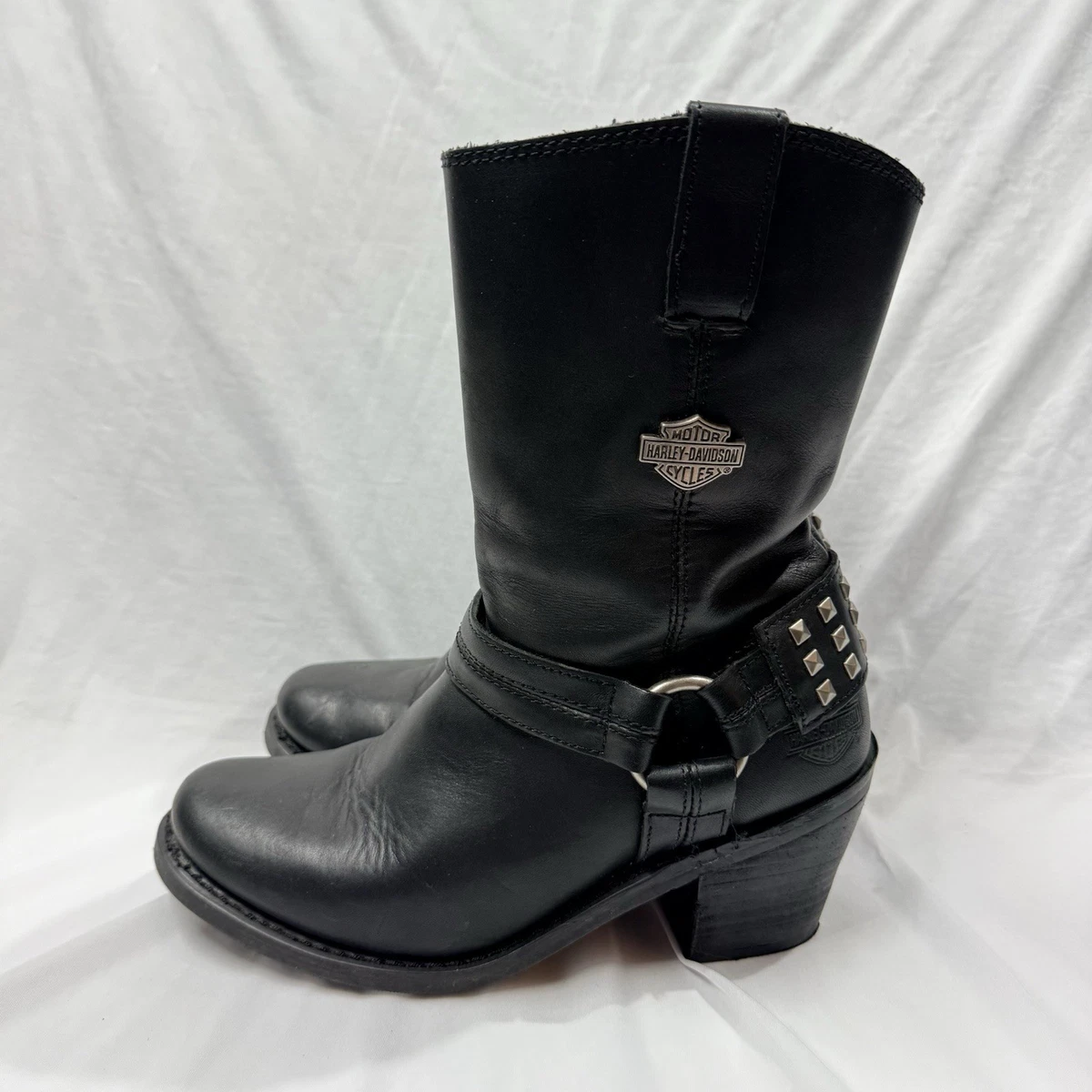 Harley-Davidson Mid (2-2.9 in) Heel Height Biker Boots for Women