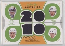 2010-11 O-Pee-Chee Ryan Miller Thomas Vanek Drew Stafford Derek Roy #SV-BUFF x4f