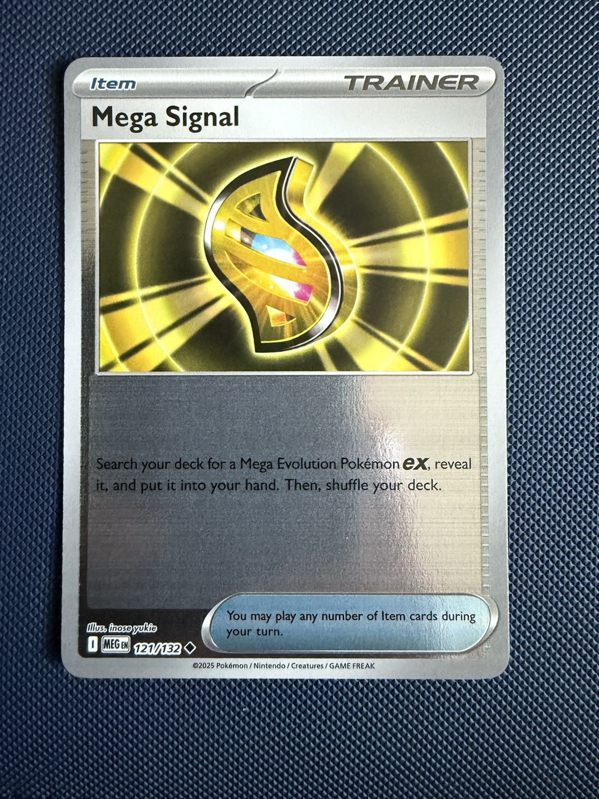 Mega Evolution Mega Signal #121 Reverse Holo