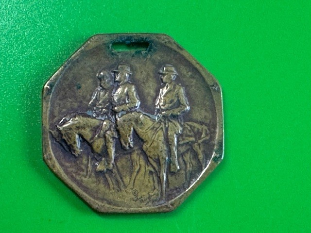 MB-007 Stone Mtn Georgia Bronze Gutzon Borglum 1924 Medal Children’s Founders