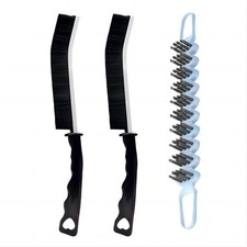 Crevice Cleaning Brush Hard Bristle Grout Brush Scrub Brush Toilet Brush Clea...