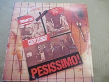 SKIANTOS - PESISSIMO - REISSUE LP VINYL 1988 EX/EX