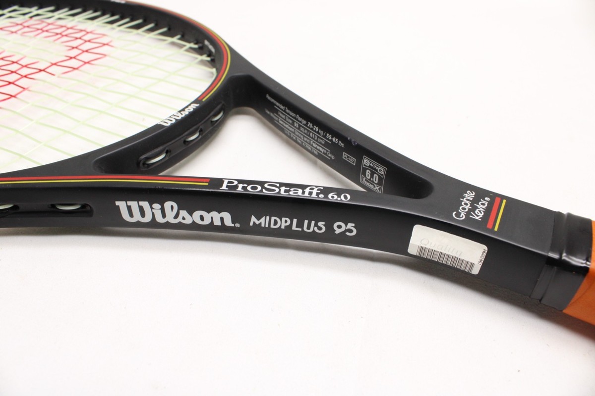 USED* WILSON PRO STAFF 6.0 MIDPLUS 95 TENNIS RACQUET (4 3/8) FROM