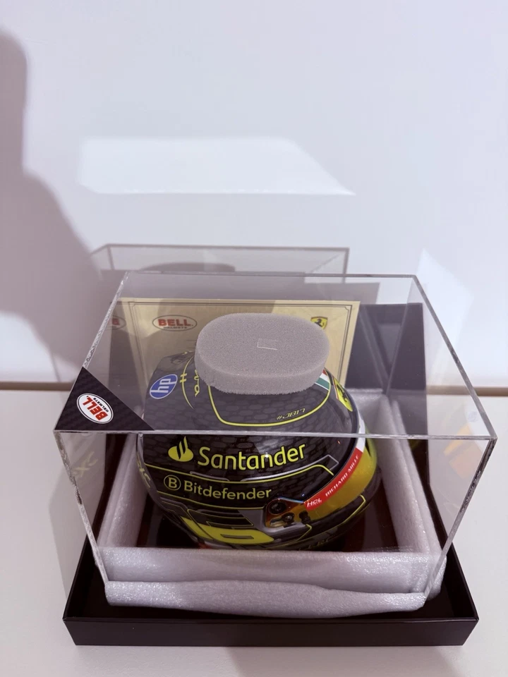 Helmet Charles Leclerc Ferrari Monza Win 2024 Limited Edition 270/500 - Immagine 3 di 4