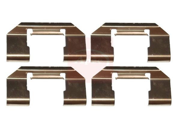 APEC KIT302 Disc Brake Pad Accessory Kit Front Fits Nissan Almera Primera