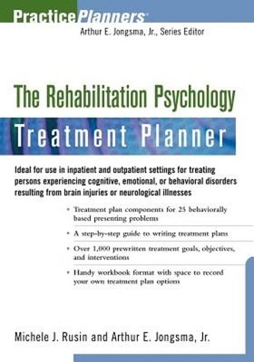 The Rehabilitation Psychology Treatment Planner by Michele J Rusin: Used