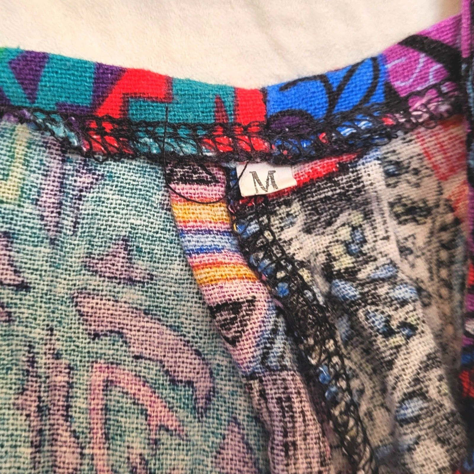 Himosyber Multicolor Patchwork Jumpsuit Loose Boh… - image 7