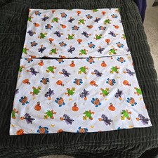 Sesame Street Halloween Pillowcases Set of 2 Standard Elmo Cookie Monster Oscar