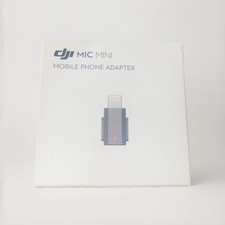 DJI Mic Mini Lightning Adapter Mobile Phone Connector iPhone 14 13 iOS Original