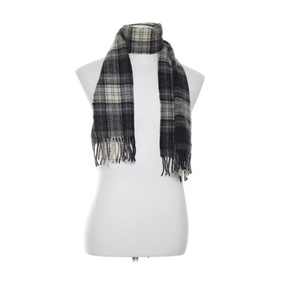 Johnstons of Elgin, Schal, Unisex (Erwachsene), Grau/Weiß/Schwarz, 152 cm #pWa