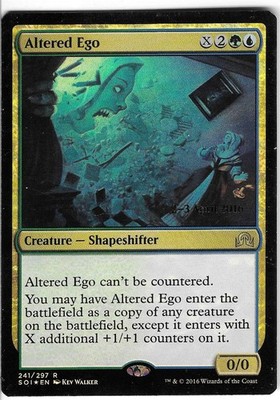 MTG - LP - Altered Ego - Creature - Prerelease Promo - Shadows over Innistrad
