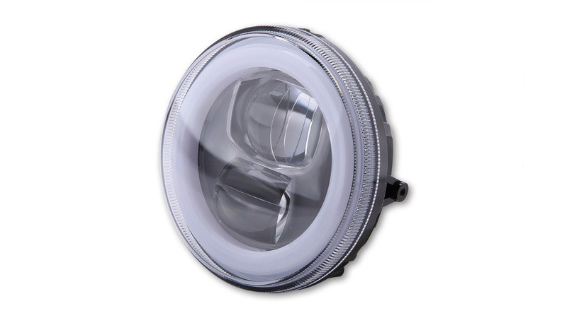 Phare LED HIGHSIDER 120mm Type 9 avec faisceau puissant haute visibilité