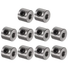 10pcs Set Screw Shaft Collars 3mm ID 8mm OD Gear Stopper Wheel