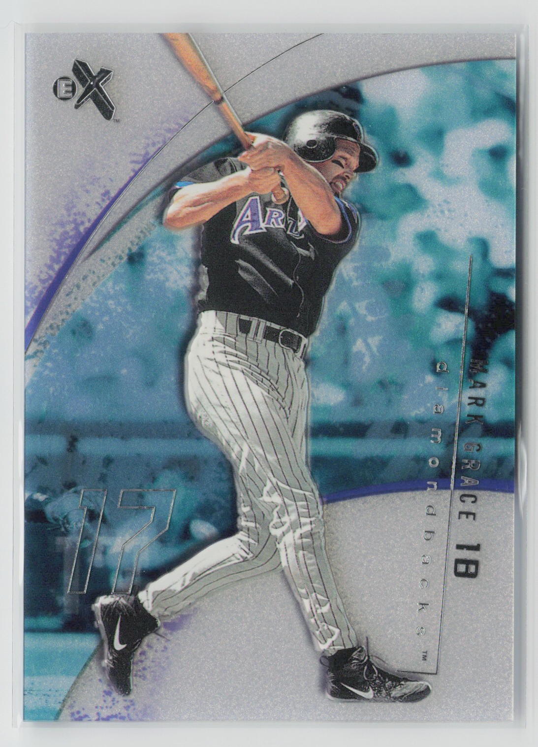 Mark Grace 2002 Fleer E-X #32 Arizona Diamondbacks