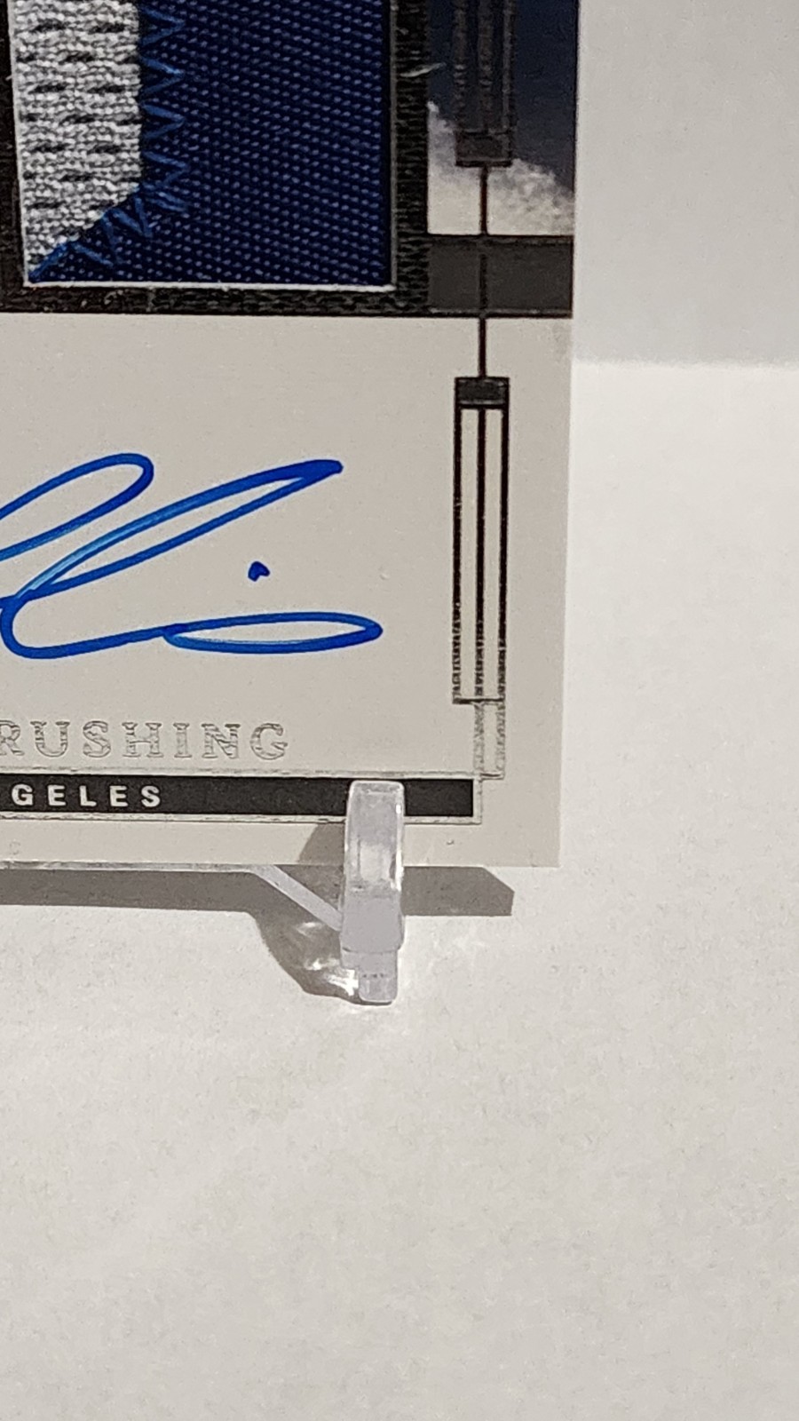 2024 Panini Impecc. Elégance Prospect Patch Auto Dalton Rushing EPJ-DR  72/99 view 5