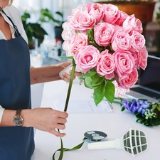  4 Pcs Hand Flower Diy Holder Bouquet Holders for Artificial Flowers