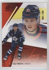 2023-24 Upper Deck SP Game Used Red 33/229 Cole Perfetti #26 tp3