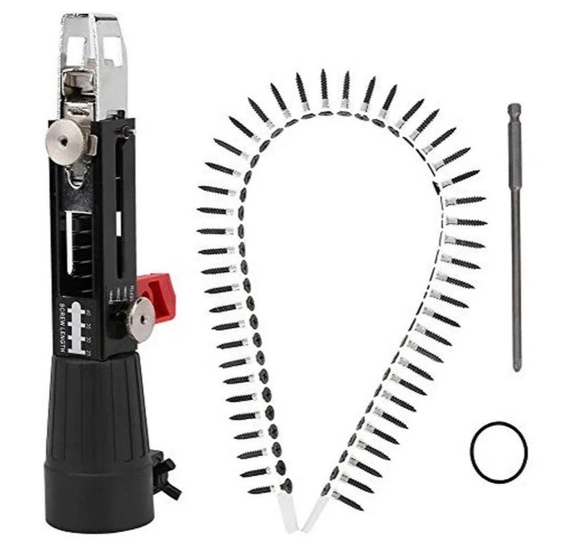 Adattatore Sparachiodi a Catena per Trapano 7488 | Kit Automazione