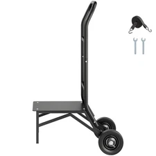 Folding Chair Rack Cart for 10 Chairs of 150 LBS Push-Style Chair Dolly