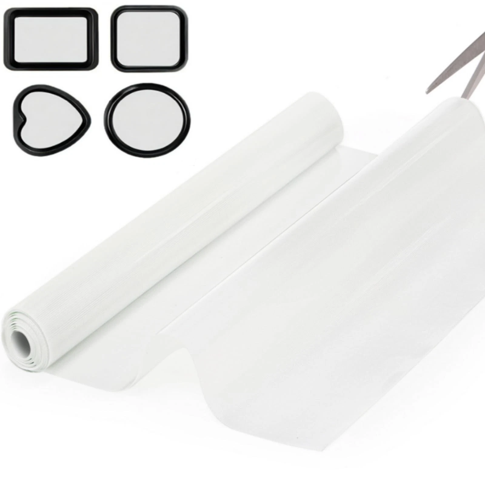 15.7 In x 8 FT Silicone Baking Mat Roll, Non-Stick Pastry Mat, Cut to Any Siz...