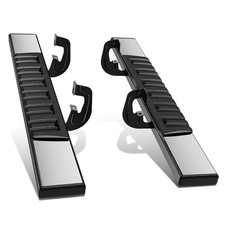 6.75" Running Boards Side Step Bars Chevy Silverado GMC Sierra 1500 2500 07-19