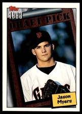 1994 Topps Jason Myers Rookie #754