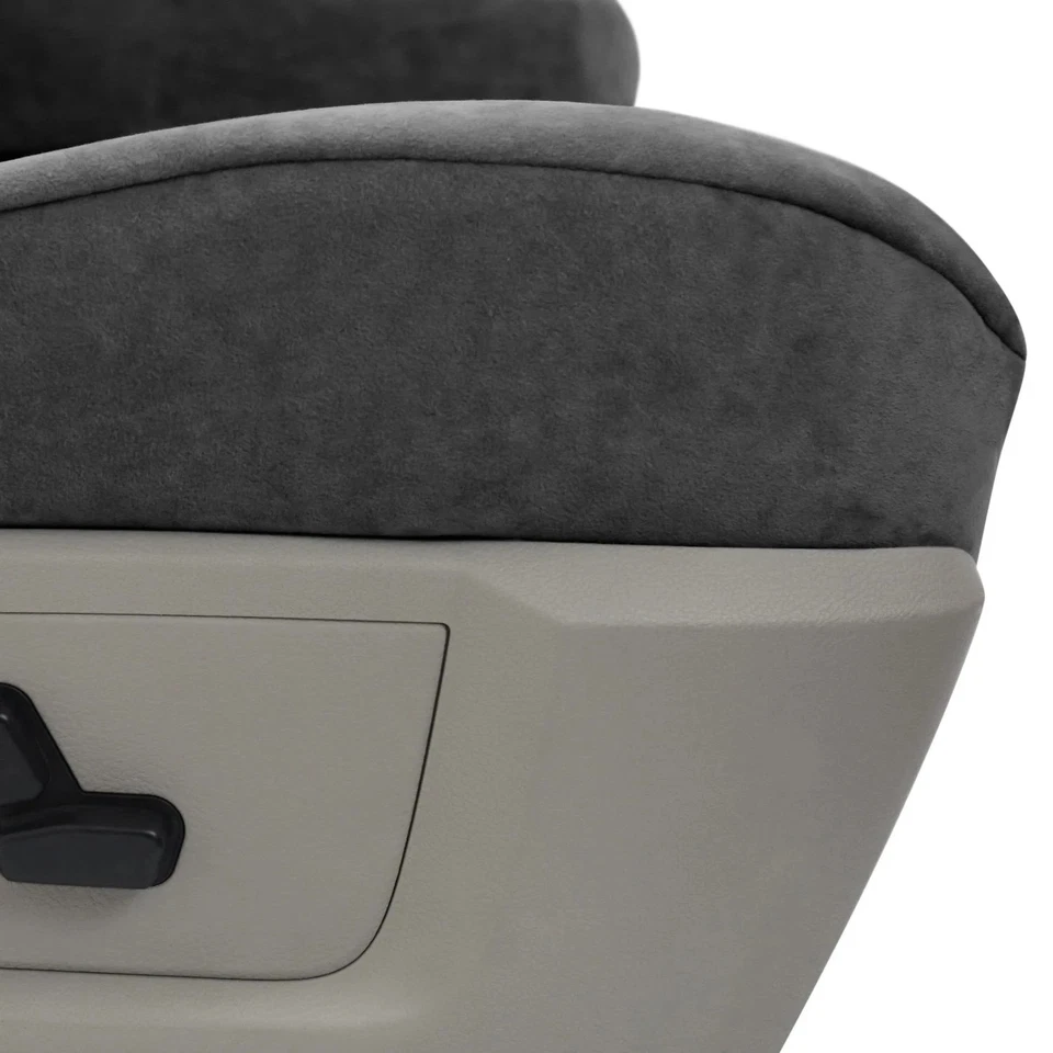 For Audi RS5 14-15 Coverking Suede 1st Row Charcoal Custom Seat Covers Foto 3 de 4