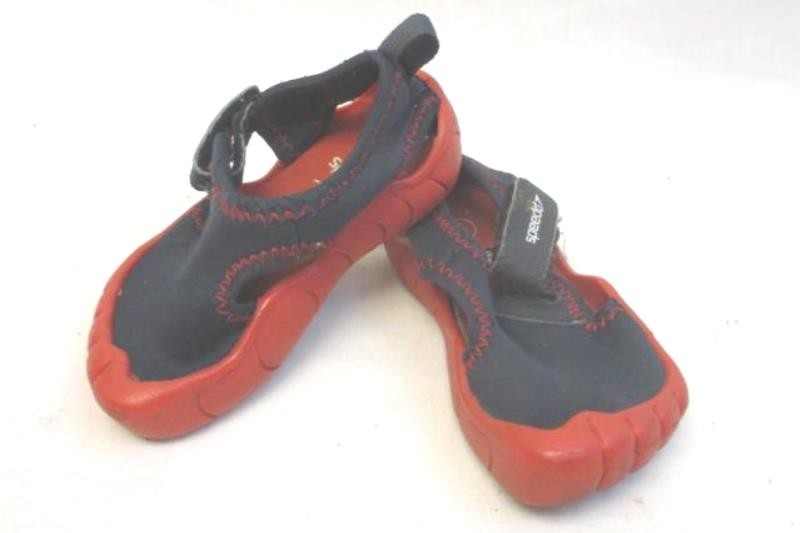 Sandals Size S Blue Red Toddler Water Beach
