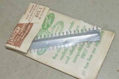 HO scale metal DETAIL PARTS Kadee BHS-1 nut bolt washer NBW (36)