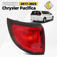 Tail Light For 2017-2020 Chrysler Pacifica Halogen Left Driver Side Rear Outer Tail Light For 2017-2020 Chrysler Pacifica Halogen Left Driver Side Rear Outer