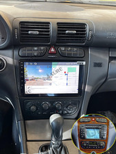 Autoradio Navi Apple Carplay Android 14 GPS Für Mercedes C-Klasse W203 2000-2004 Autoradio Navi Apple Carplay Android 14 GPS Für Mercedes C-Klasse W203 2000-2004